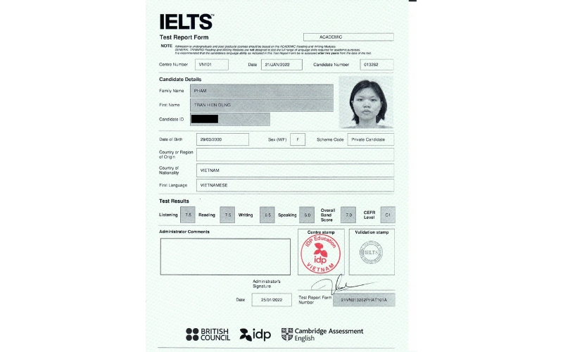 để đạt được IELTS 7.0 cần bao nhiêu thời gian