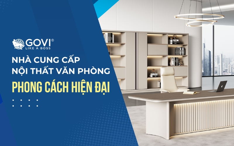 showroom nội thất văn phòng Govi