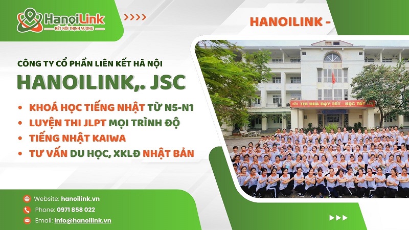 Trung tâm dạy tiếng Nhật uy tín Hanoilink