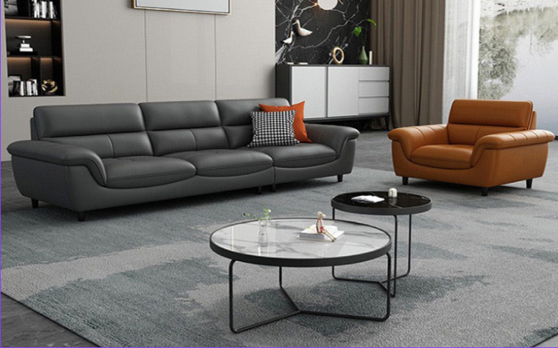 So sánh sofa da và sofa nỉ chi tiết