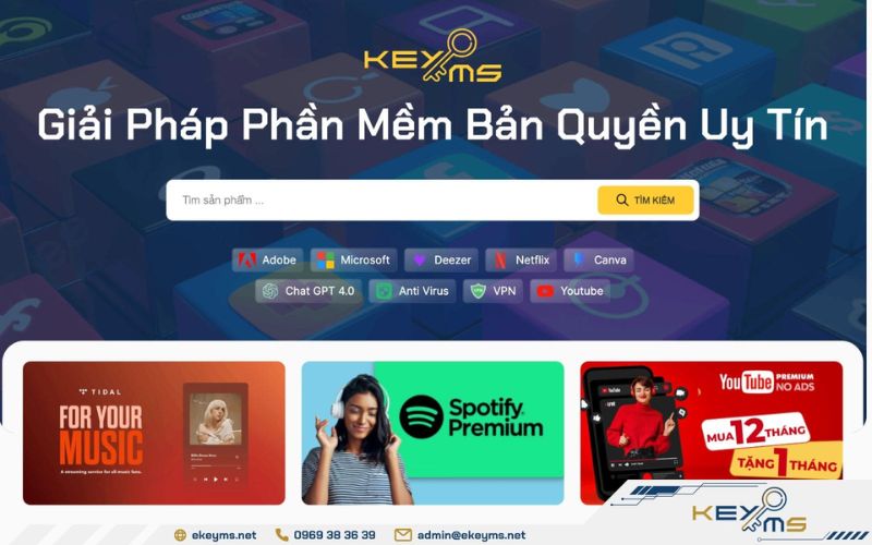 Mua gói Office 365 doanh nghiệp giá rẻ tại Ekeyms